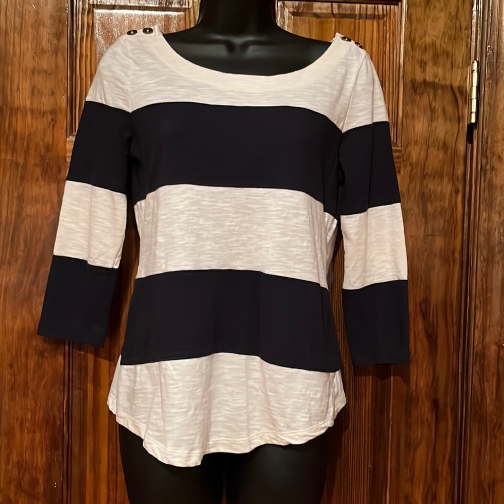 NWOT Banana Republic Cotton 3/4 Sleeve